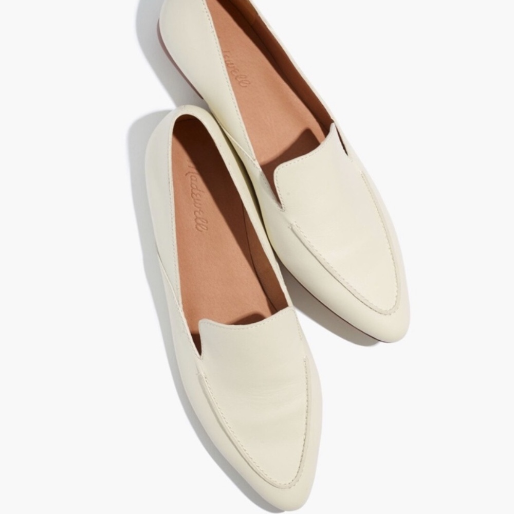Madewell The Frances Skimmer Loafer in Leather